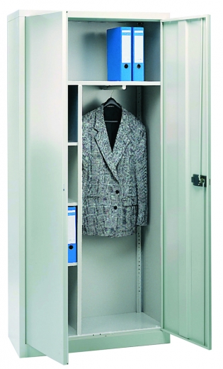 Broschrank mit Garderobe