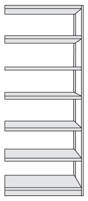 Broregal PR5 Anbaufeld 2250x960mm(HxB)