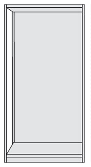 Broregal PR5R Grundfeld-Leerregal 1900x960mm(HxB)