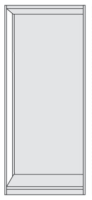 Broregal PR5R Grundfeld-Leerregal 2250x960mm(HxB)