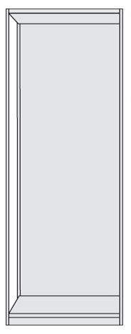 Broregal PR5R+ Grundfeld-Leerregal 2600x960mm(HxB)