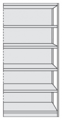 Broregal PR5R Anbaufeld 1900x750mm(HxB)