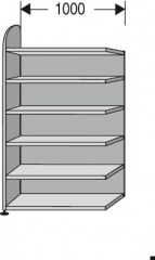 Broregal ,,DAM,, 1000mm breit